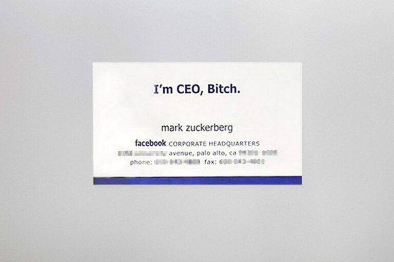 What Your Business Card Says About You (and what to avoid!)