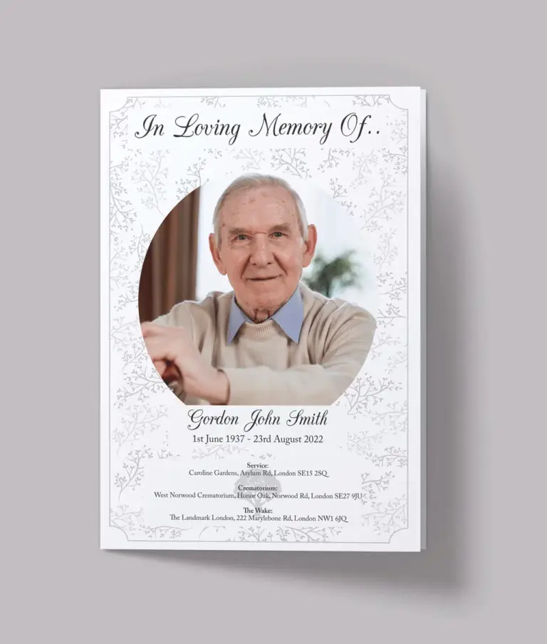 How to Write a Funeral Order of Service