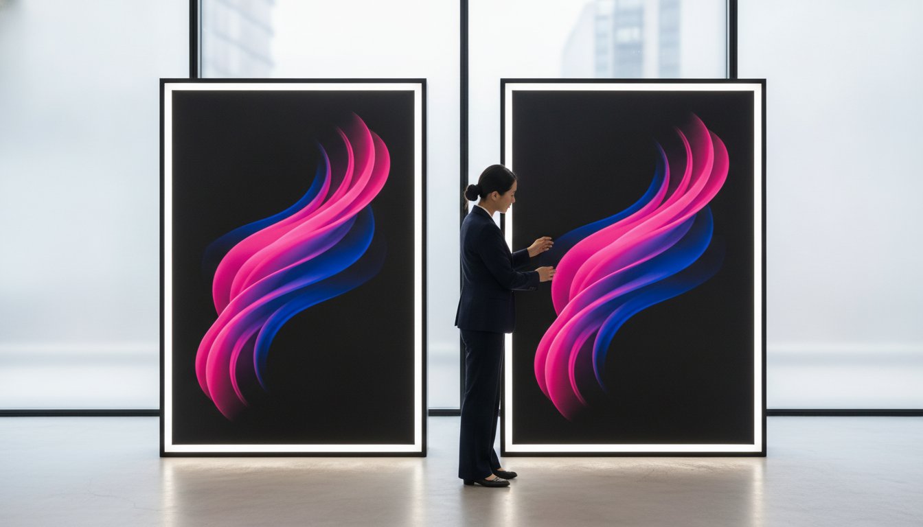 Backlit Posters: A Professional Comparison of Materials and Light Box Solutions