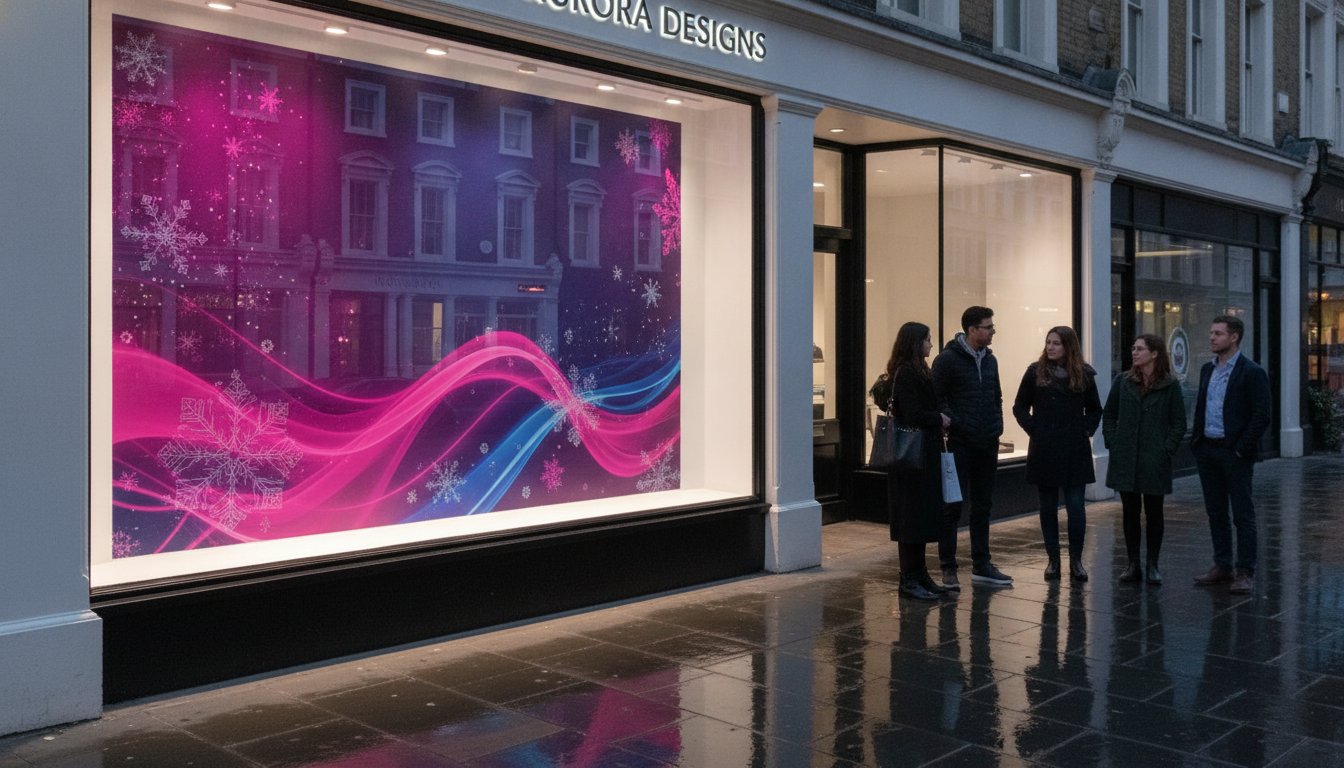 Festive Window Displays: The Professional Resource for Christmas Window Graphics (2026)