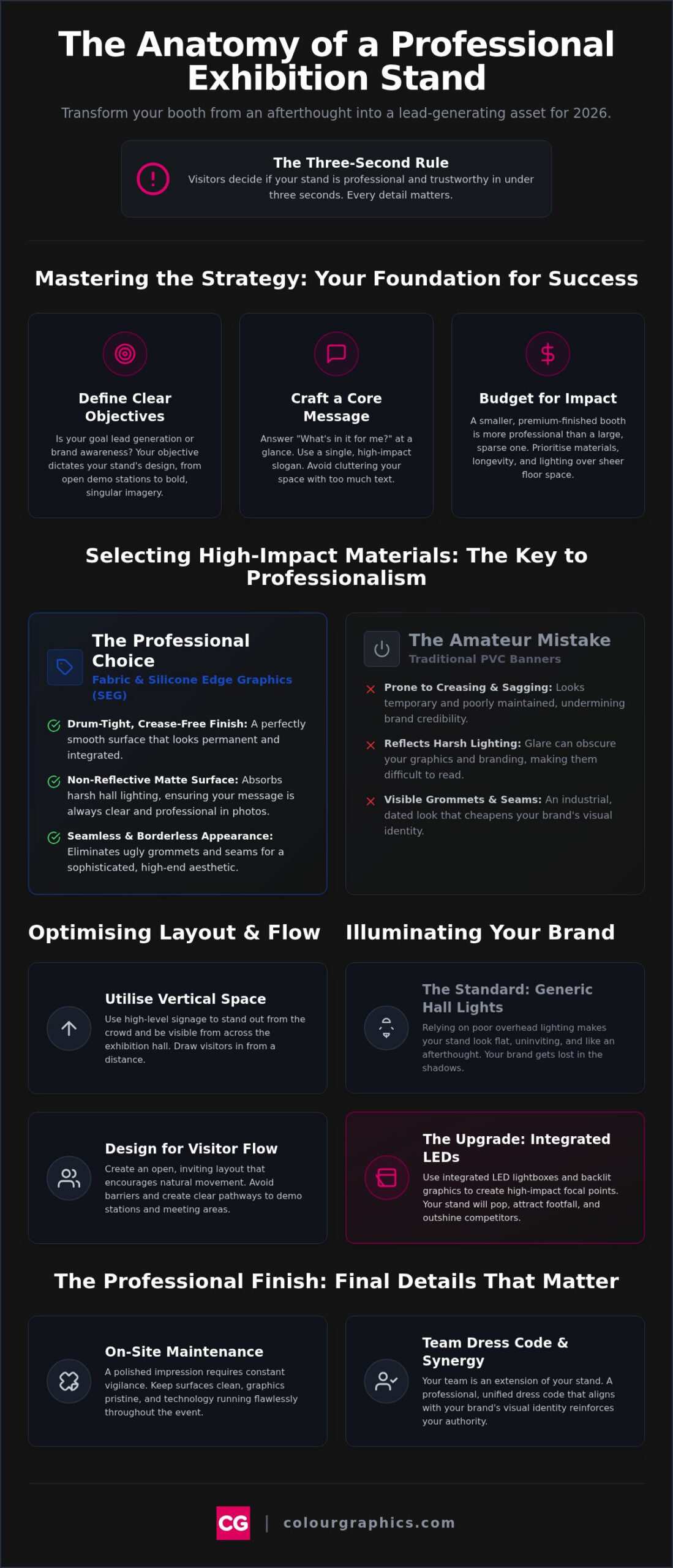 How to Make an Exhibition Stand Look Professional: The Definitive 2026 Guide